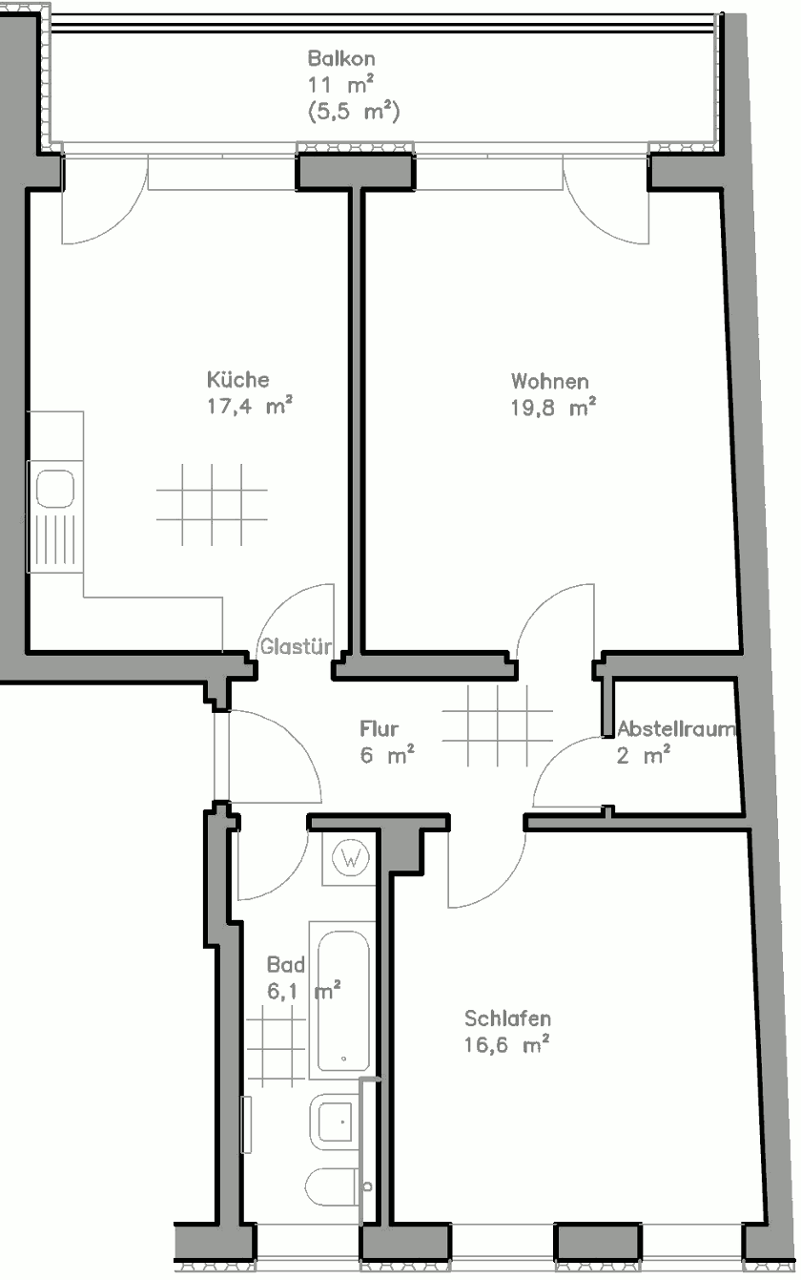 Modern (73,3 m²)